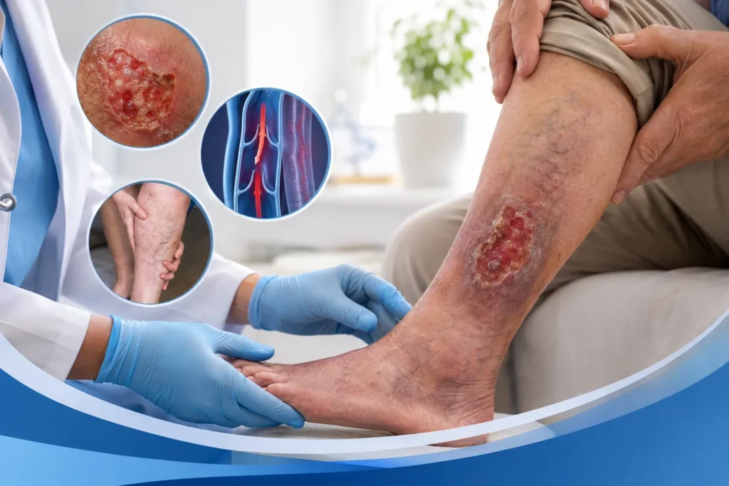 Leg Ulcer Symptoms