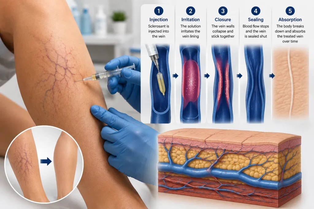 How Sclerotherapy Works